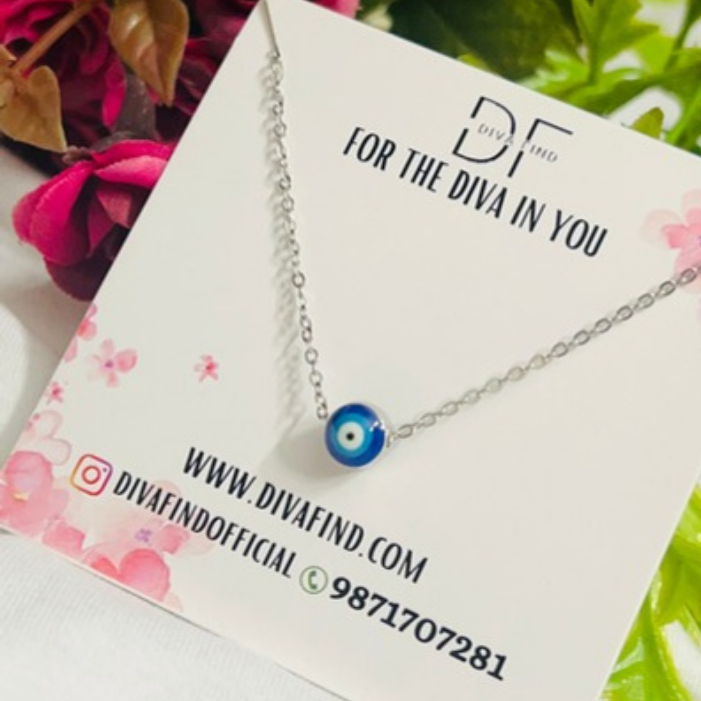 Evil Eye Minimalist Necklace