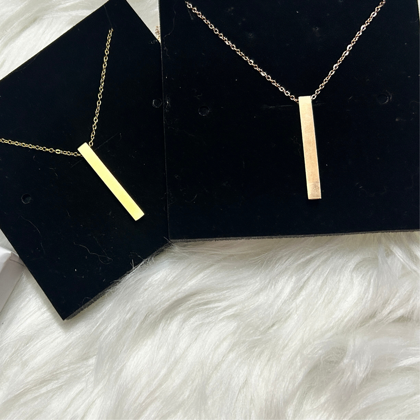 Solid Bar Necklace