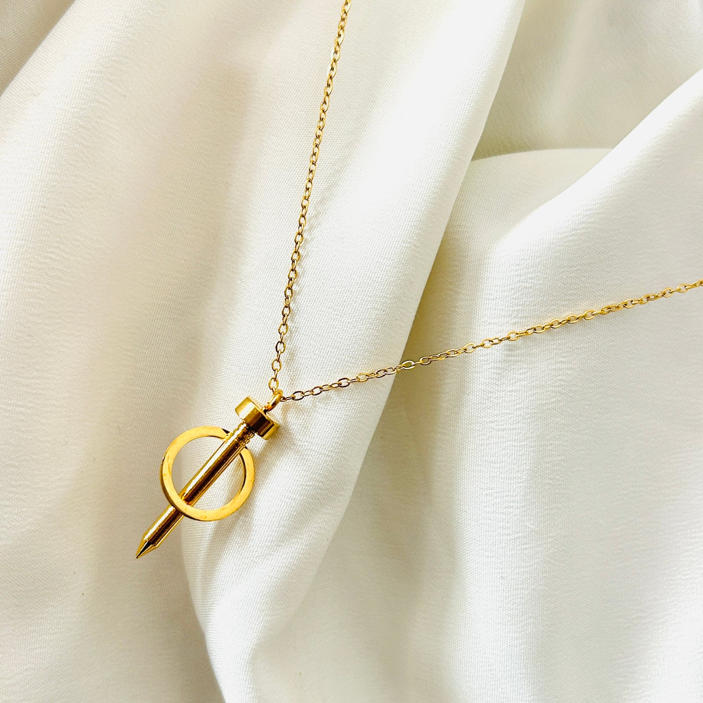Nail It Necklace