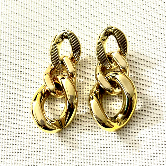 Golden Stunning Earrings