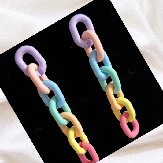 Rainbow Drops Earrings