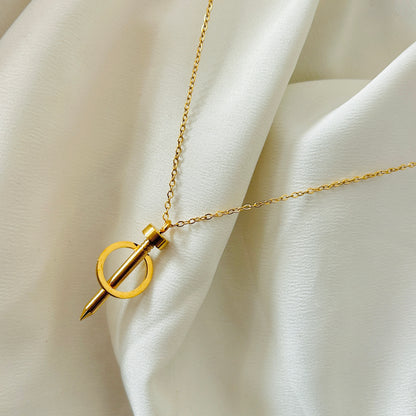 Nail It Necklace