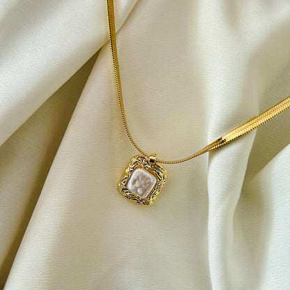 Ace Of White Necklace