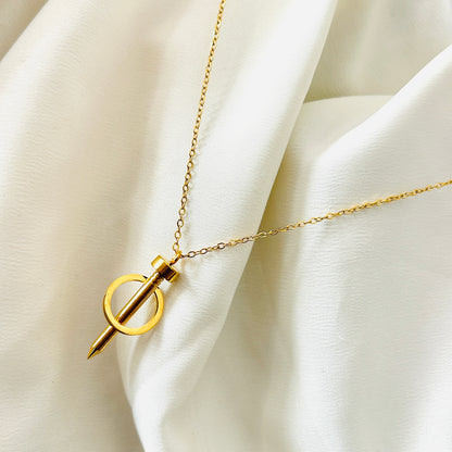 Nail It Necklace