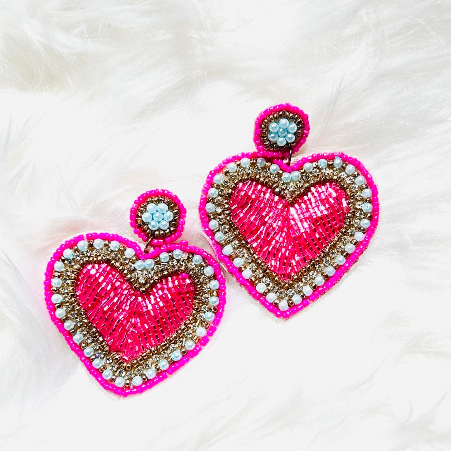 Pink Love Studded