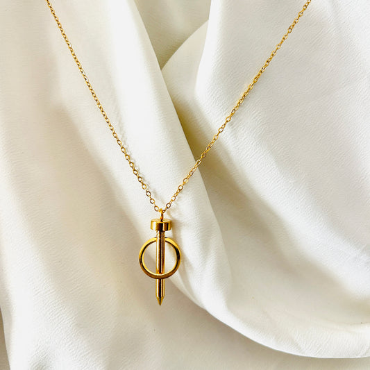 Nail It Necklace