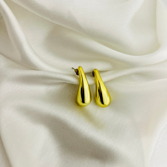 Golden Drop Earrings