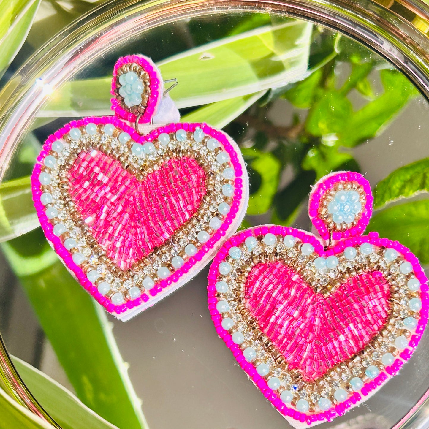 Pink Love Studded